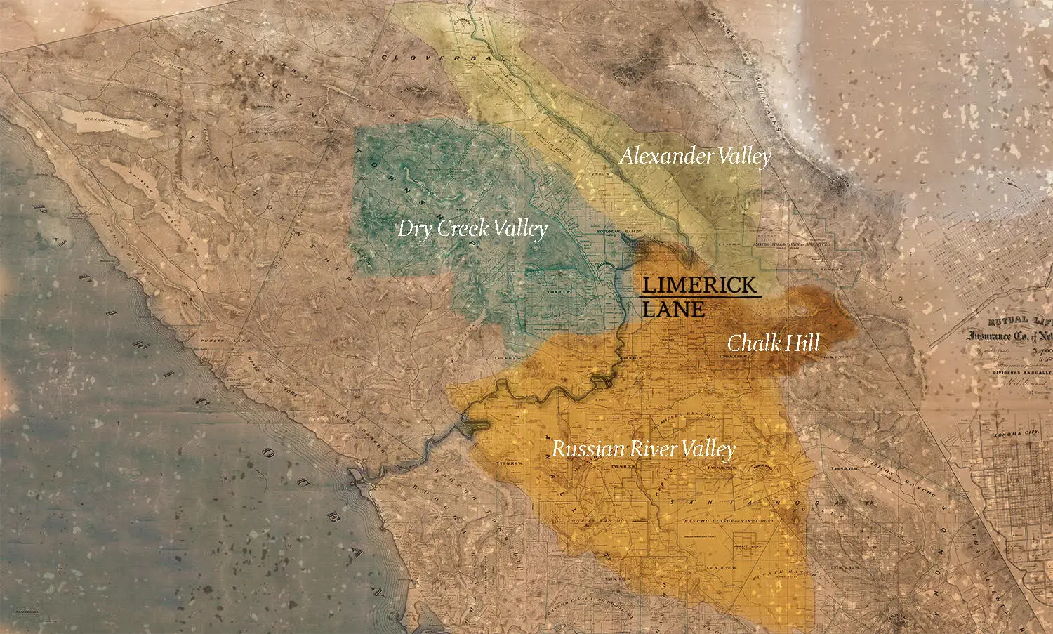Russian River Valley map