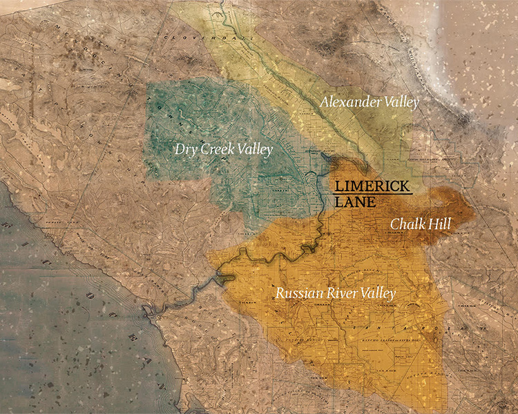 Russian River Valley map